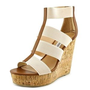 Steve Madden Selinah Ivory Wedge